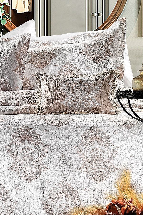 ZEBRA CASA-All Days Damask Bedspread Single 1