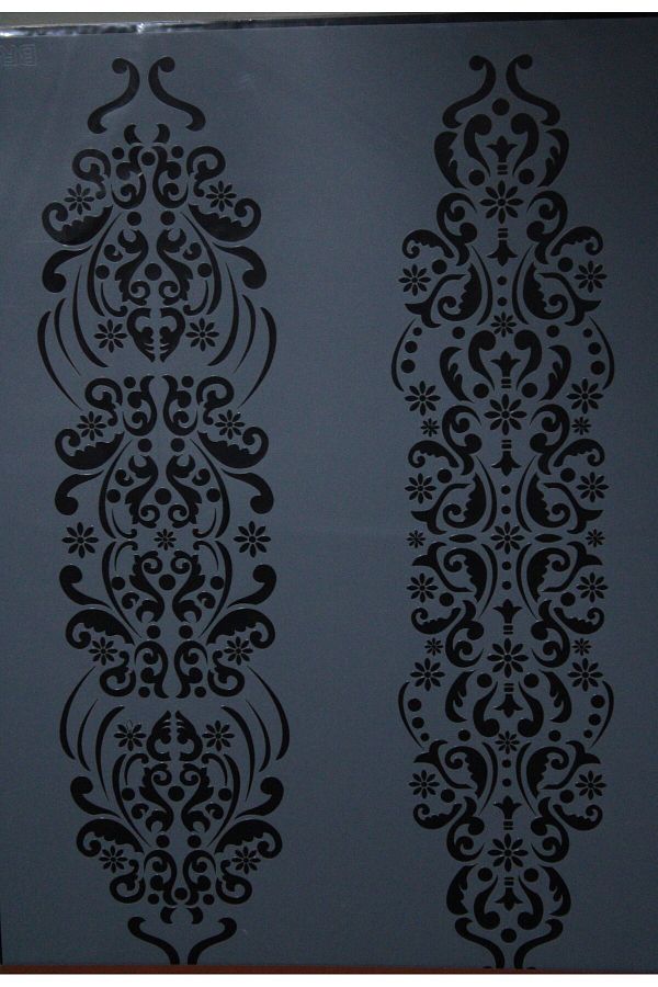 RENGARENK-Stencil Design BR052 Border pattern Templates 35.49 1