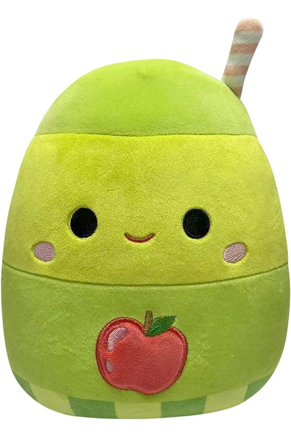 MAGIC TOYS-Squishmallows Squishmallow Apple Juice Box Jean 20 cm 1