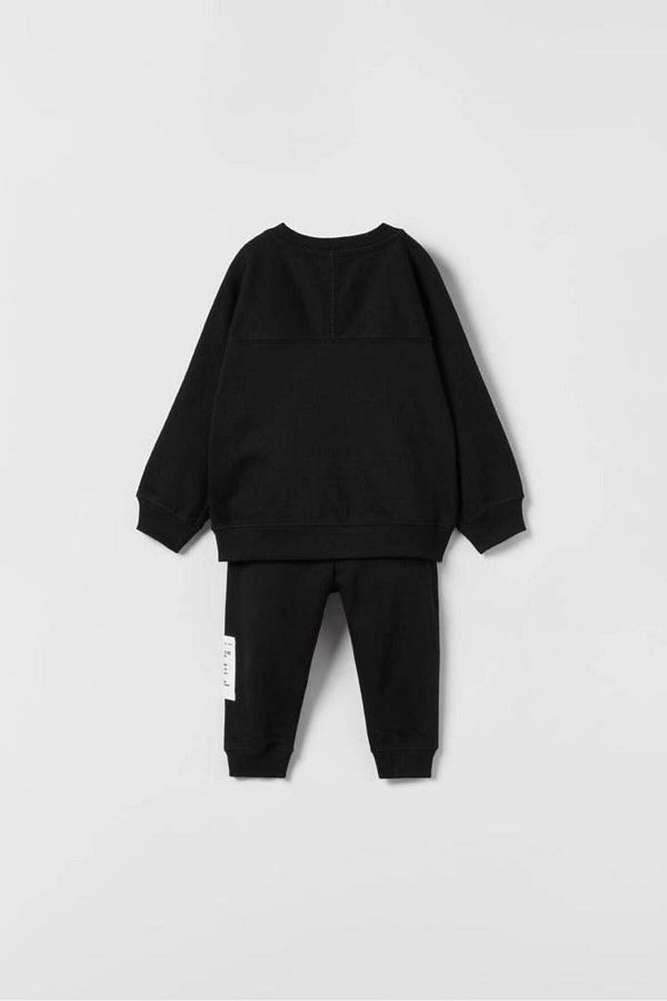 Toddler black tracksuit outlet