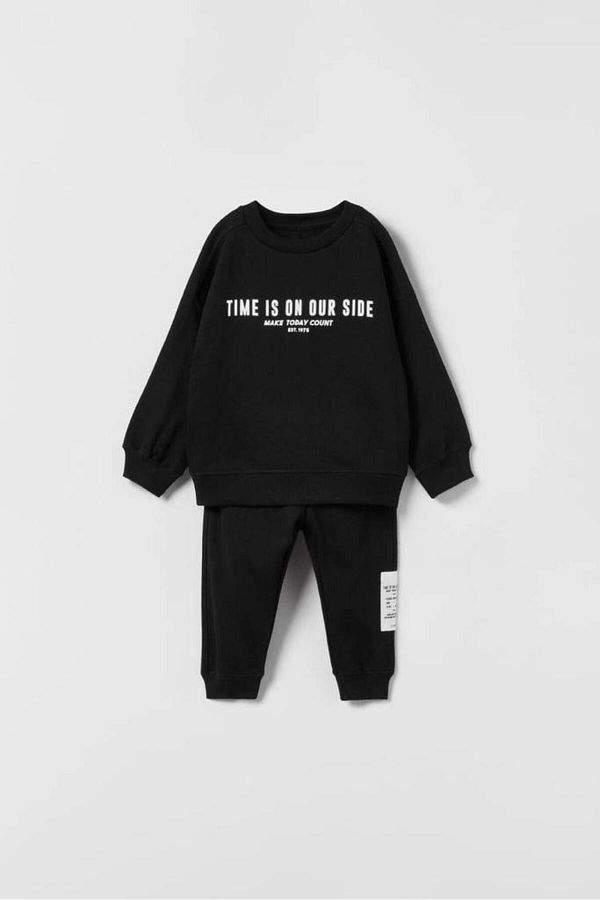 Toddler black tracksuit new arrivals