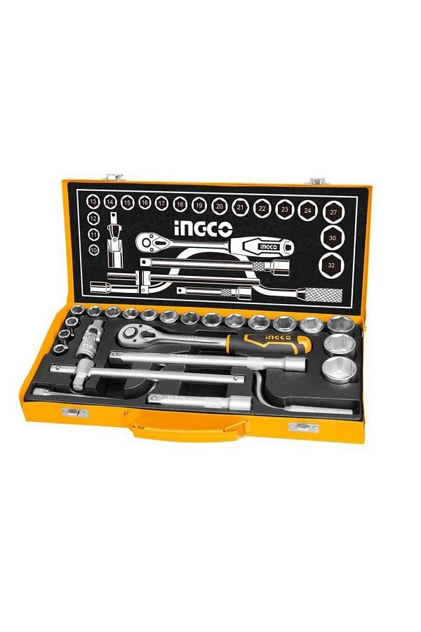 Ingco-Hkts0243 1/2'' 24 Piece Socket Set 1