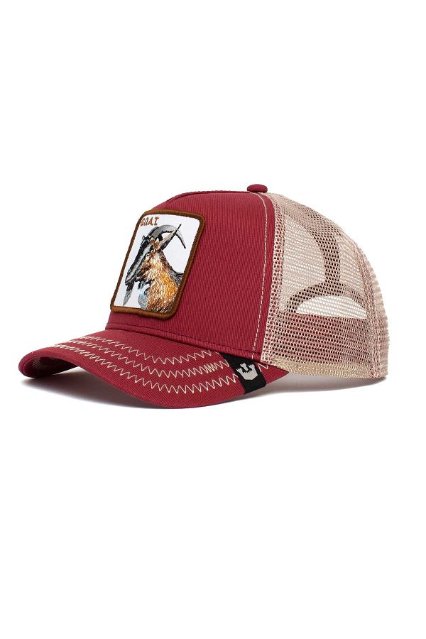 Goorin Bros-. Pălărie de camioner unisex - Cappe, plasture față, mărime unică 1