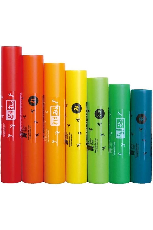 Boomwhackers-7-Nota Treble Extension Set (C#, D, D#, E, F, F#,G) 1
