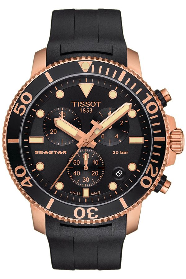 TISSOT-Seastar 1000 Chronograph T120.417.37.051.00 Men's Wristwatch 1
