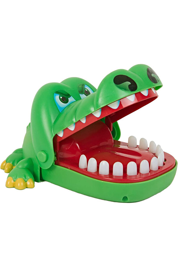 Toyaş Timsah Diş Hekimi Çocuk Masa Oyunu,Timsah Isırma Parmak Oyunları Eğlenceli Oyuncak