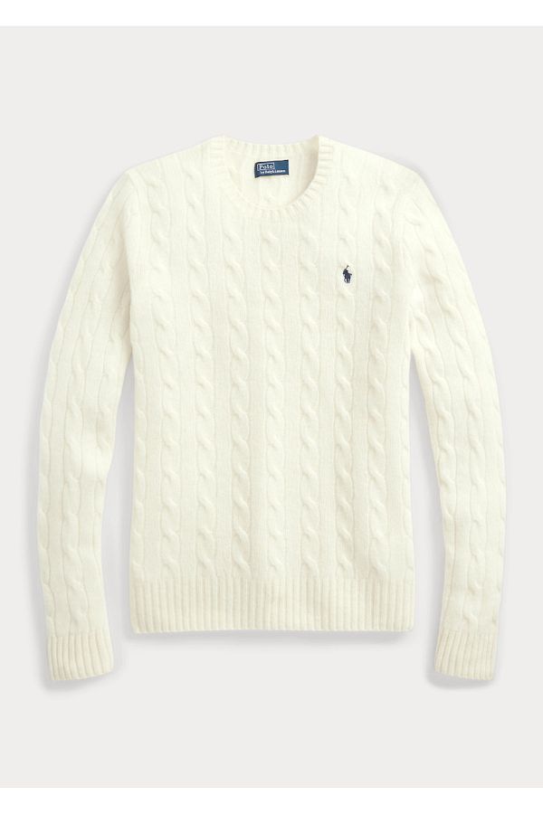 Ralph lauren cashmere cable knit sweater shop