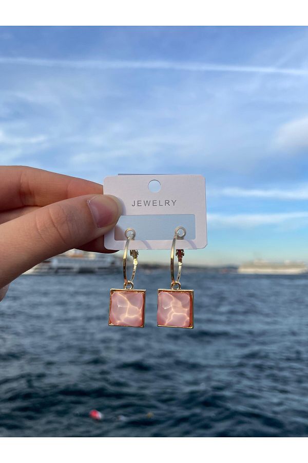 Accessorize pink earrings 2025