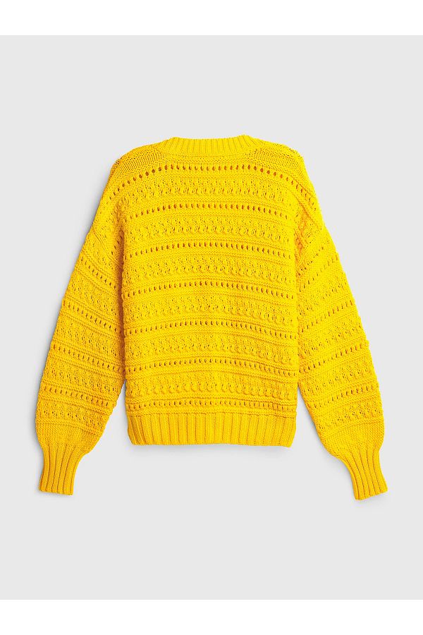 Yellow sweater tommy hilfiger shop