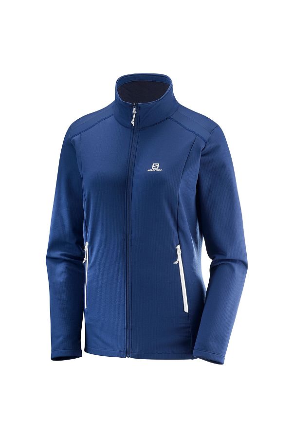 Salomon Discovery Lt Fz W Zippered Women s Outdoor Running Jacket L403 Trendyol