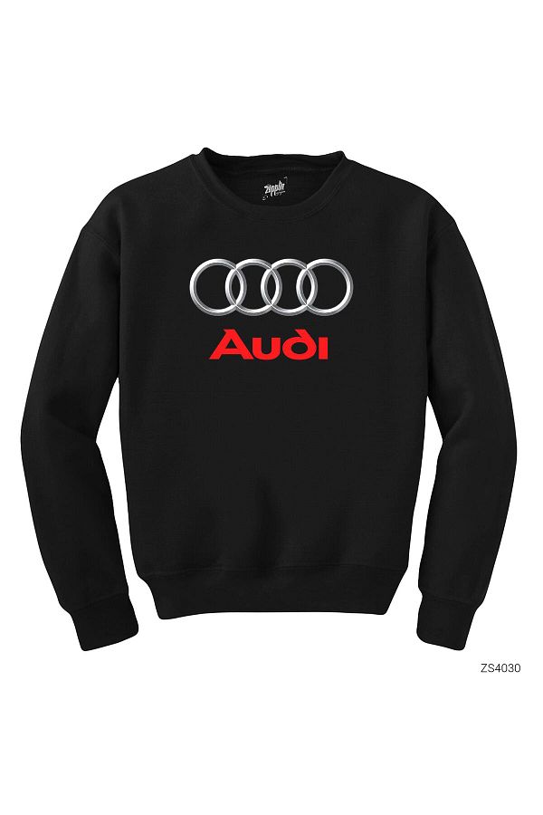 modacreatezepplin-Hanorac negru cu logo Audi 1