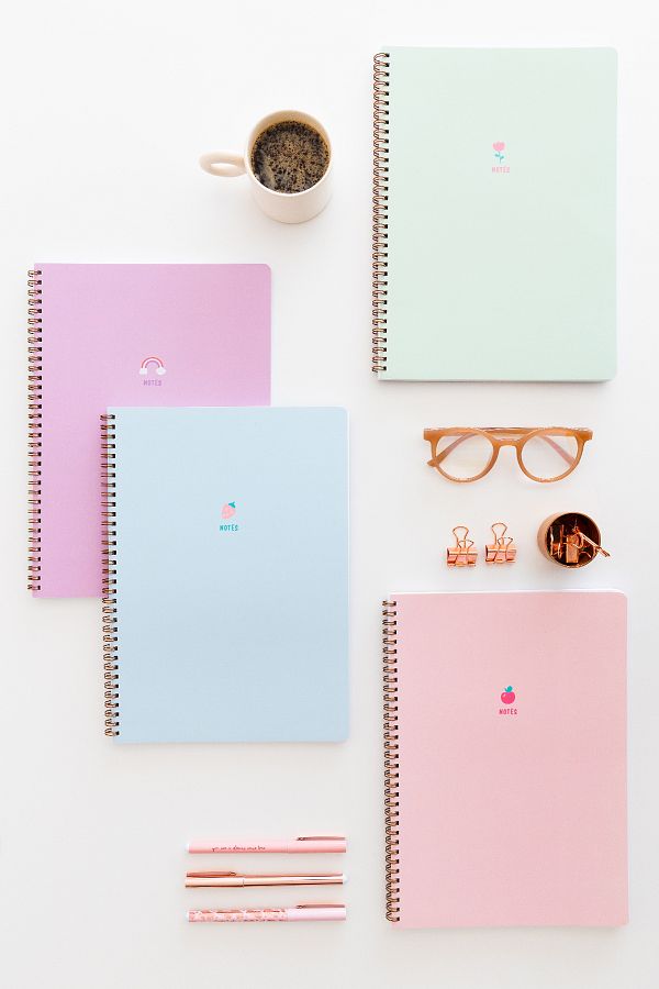 Matt Notebook-Caiet școlar A4 Spiral 80 coli Set de 4 - în carouri 1