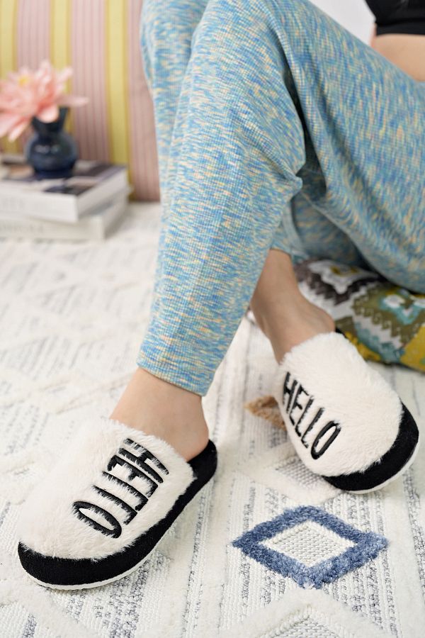 Front closed slippers online