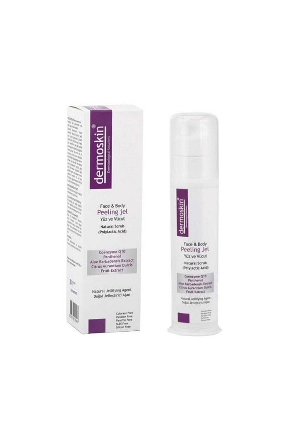 Dermoskin-100 ML Deep Cleansing and Purifying Face and Body Peeling Gel 1