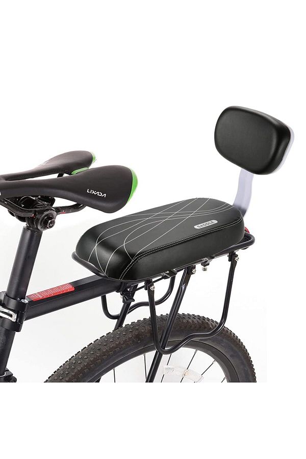 Asroya Bicycle Child Seat Rear Child Seat Luggage Seat with Backrest LUGAGE NOT INCLUDED Trendyol