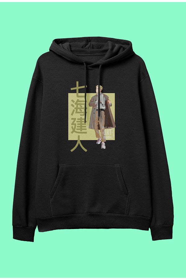 ZOKAWEAR Jujutsu Kaisen Kento Nanami anime character printed hooded  sweatshirt hoodie - Trendyol