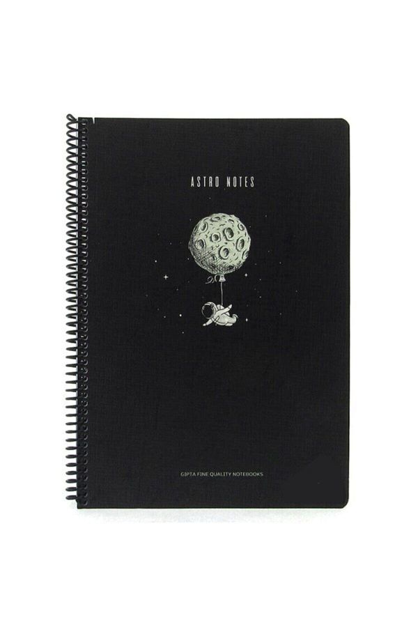 Gıpta-Astro Notes Spiral Paper Cover Notebook A4 80 Sheets Lined 1