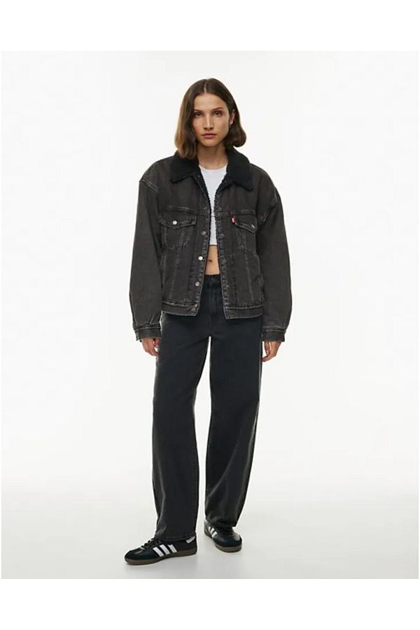 Levi s Winter Jacket Black Regular fit Trendyol