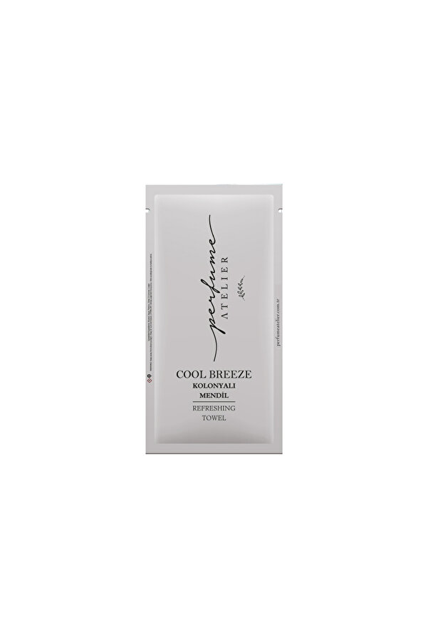 PERFUME ATELIER 5x10 100 Adet Cool Breeze Kolonyalı Mendil 70°