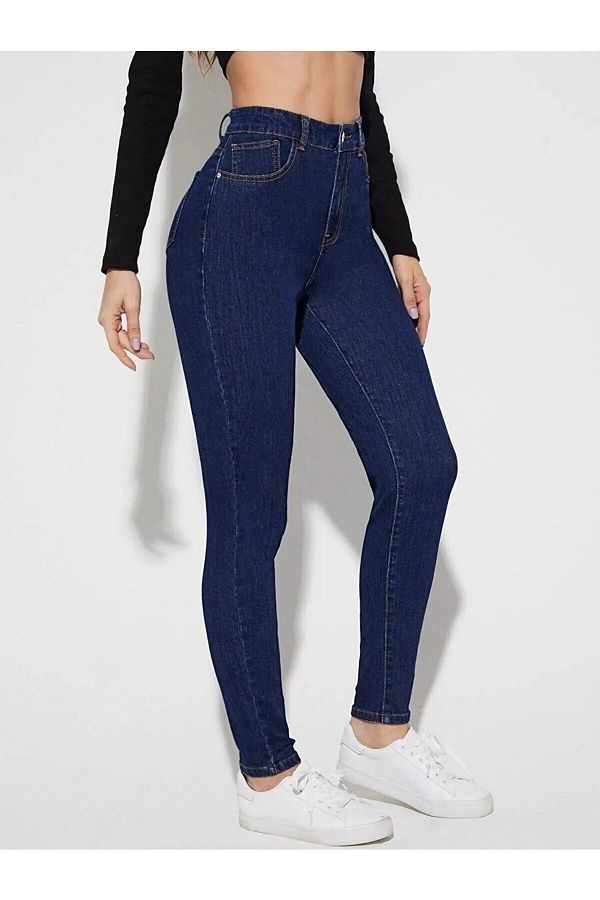 Navy jeans womens on sale
