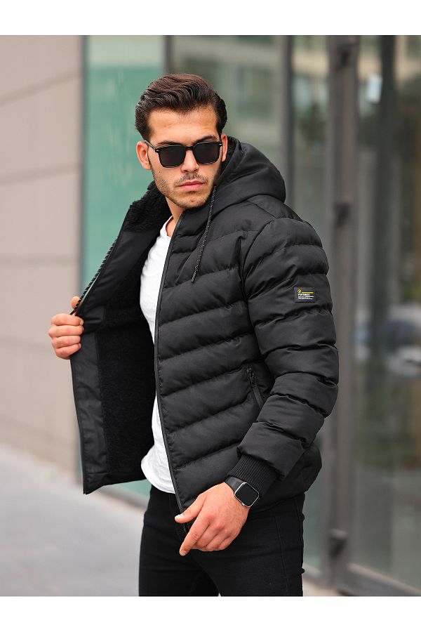 Jacket with inside fur clearance
