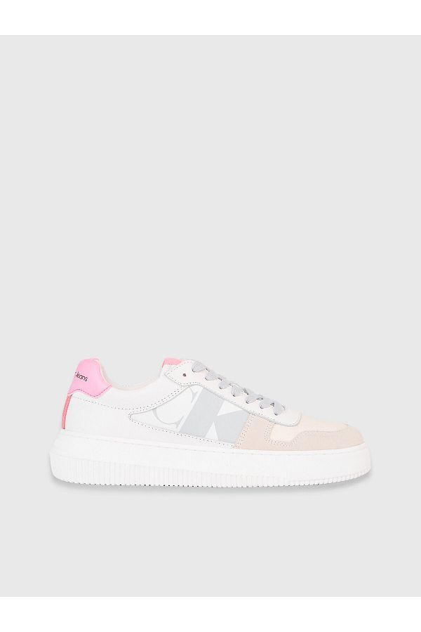 Calvin Klein Sneakers Pink Short heels 1 4 cm Trendyol