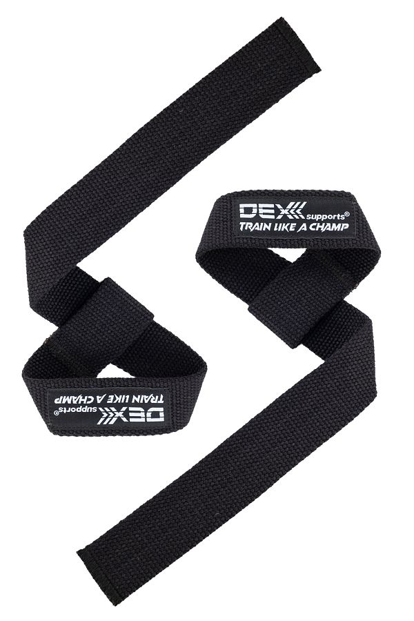 Dex Supports Lasting Energy-Lifting Straps 2 Pack Black Color 1