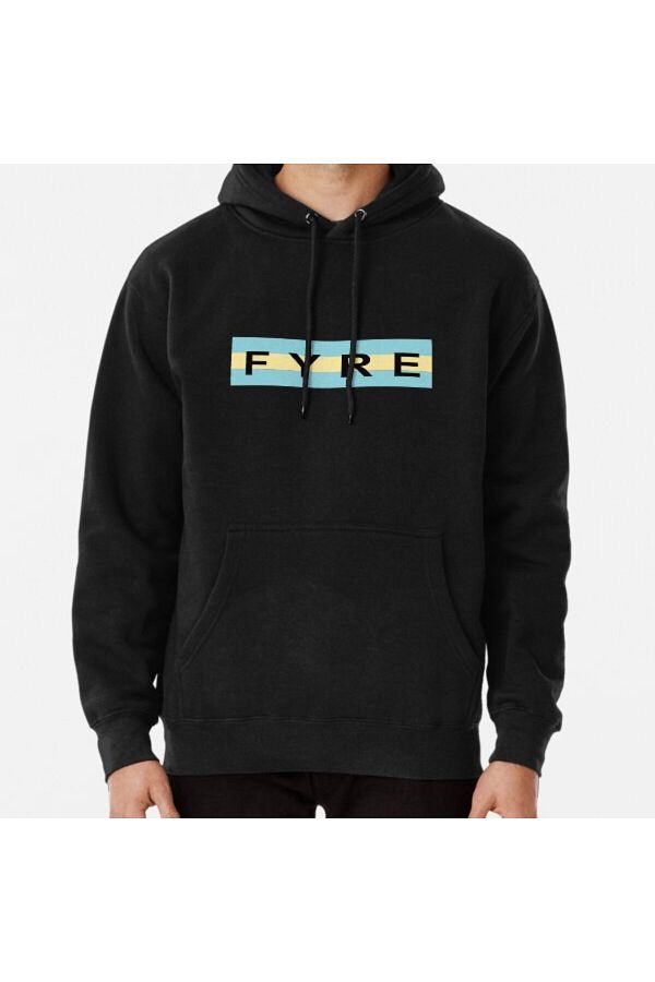 ZOKAWEAR Fyre Festival Fire Festival Printed Sweatshirt Hoodie Trendyol