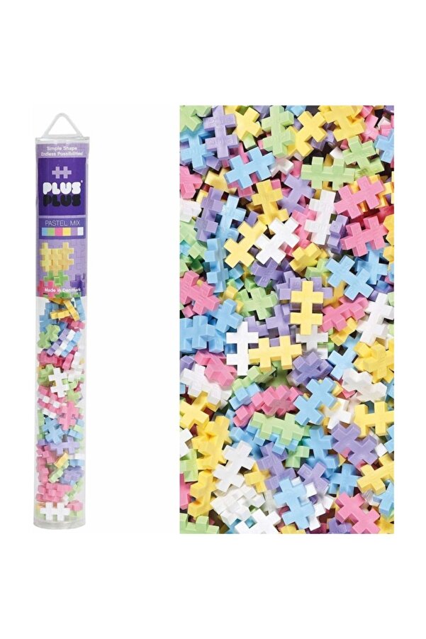 AGT Plus-plus Pastel Mix 240 Parça Figürler 4187 Denmark