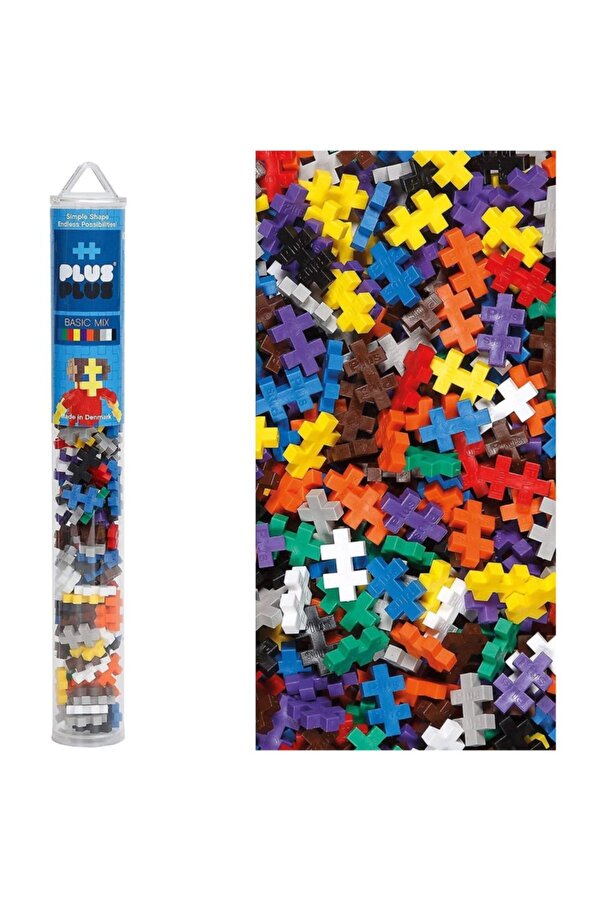 AGT Plus-plus Basic Mix 240 Parça Yapı Oyuncak Figürler 4185 Denmark