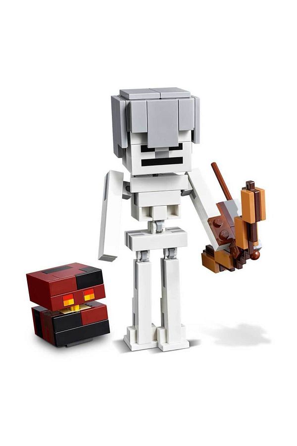 LEGO-21150 LEGO Minecraft BigFig Skeleton with Magma cube 1