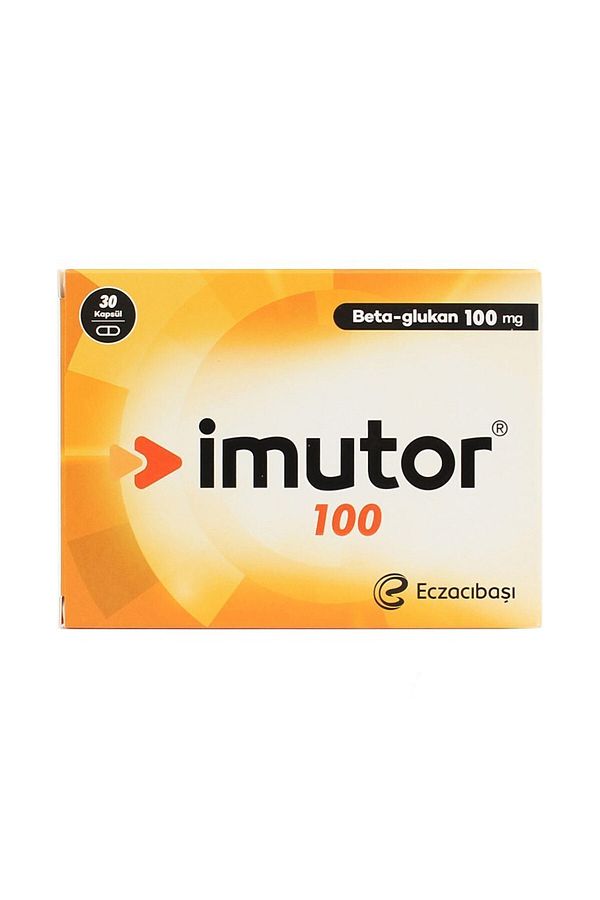 Imutor-Beta Glucan 100 Mg 30 Capsules 1