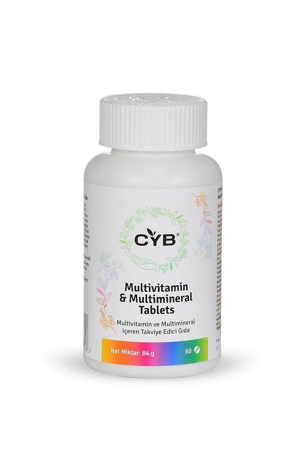 CYB Control Your Body-Cyb Multivitamins and Minerals Tr 1