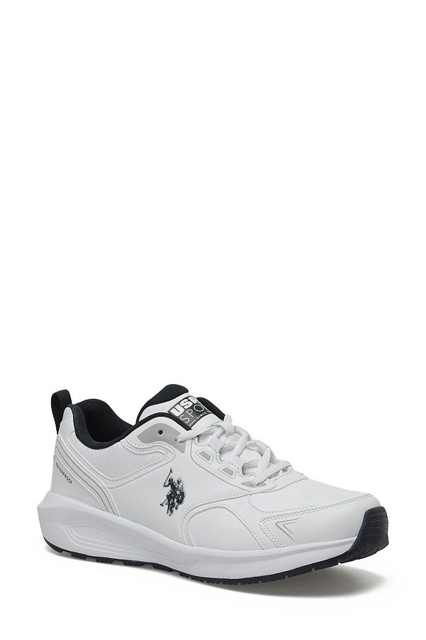 U.S. Polo Assn. BASE. Polo Assn. LUKA 3PR White Men s Running Shoes Trendyol