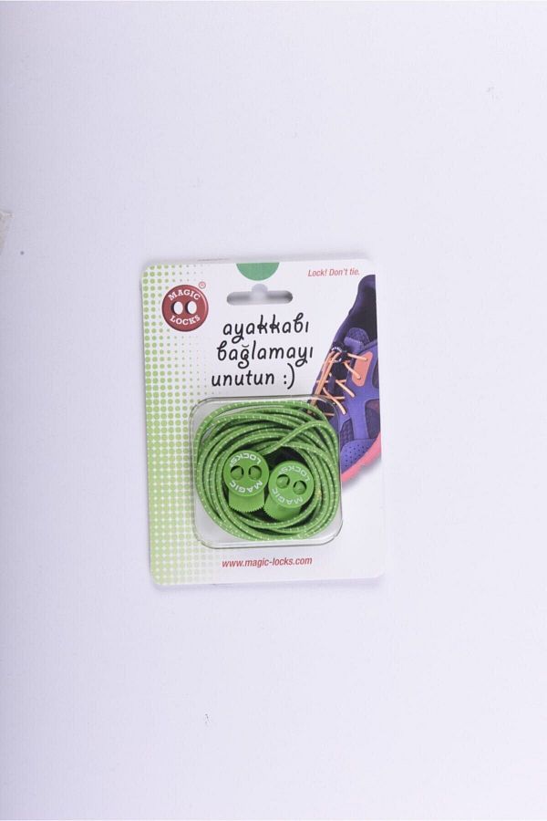 Magiclocks-Green Smart Laces 1