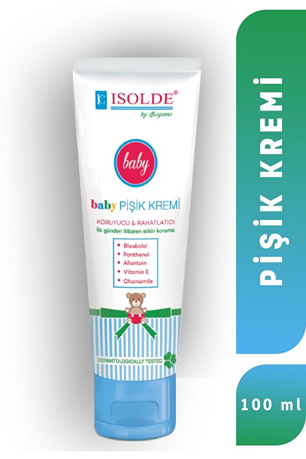 Zigavus Isolde Bebek Önleyici Pişik Kremi Merhem - Panthenol ve Çinko içeren 100 ml 8699349138820