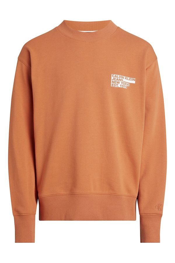 Sweat calvin klein orange clearance