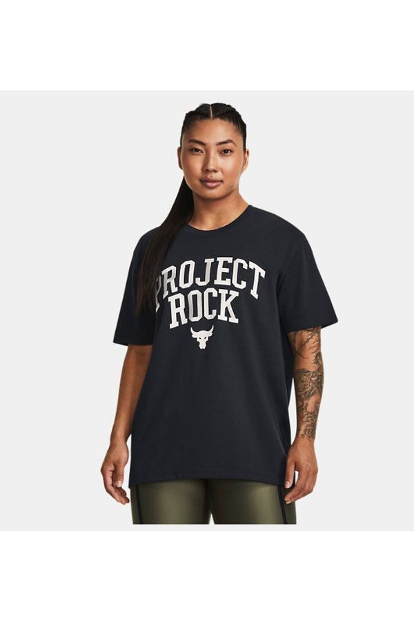 Under Armour Project Rock Women s T Shirt Heavyweight Campus 1377449 002 Trendyol