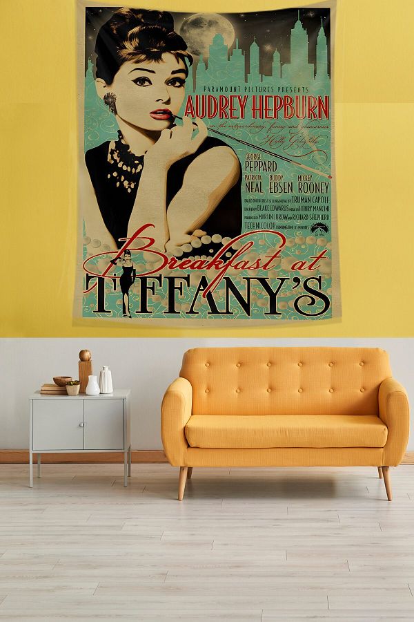 Pelangi Audrey Hepburn Stain Resistant Fabric Wall Cover Wall Carpet Tapestry Trendyol