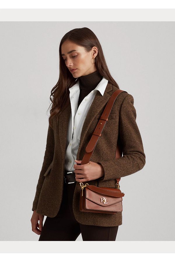 Ralph Lauren Leather Small Tayler Crossbody Bag Trendyol