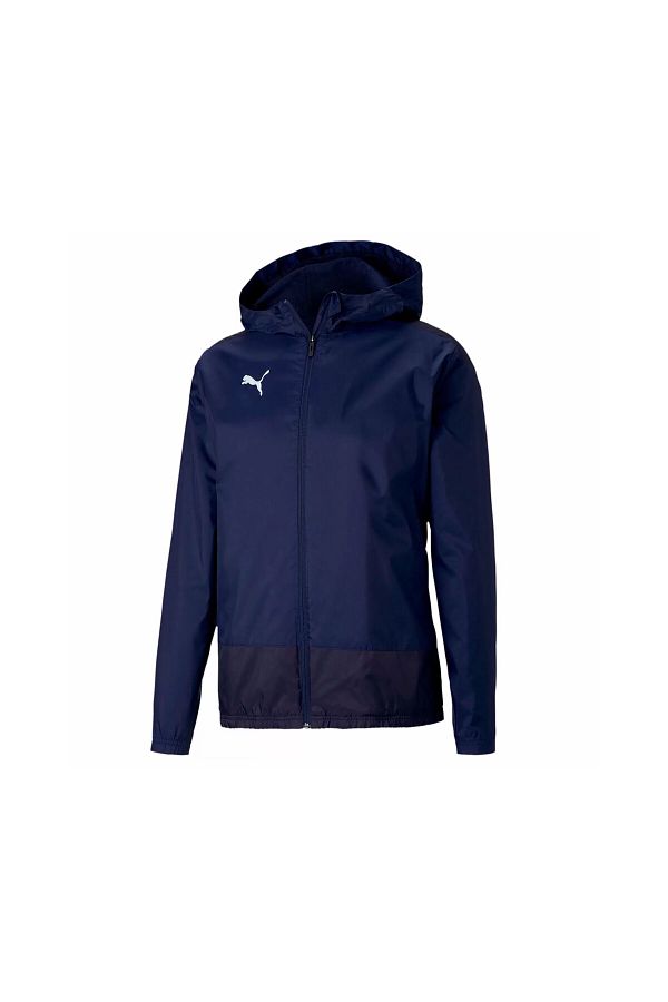 Navy rain parka store