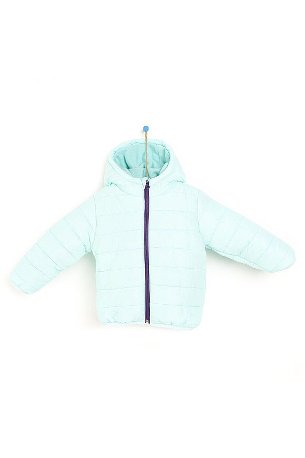 ebebek Hello Baby-HelloBaby Basic Hooded Coat with Ears 1
