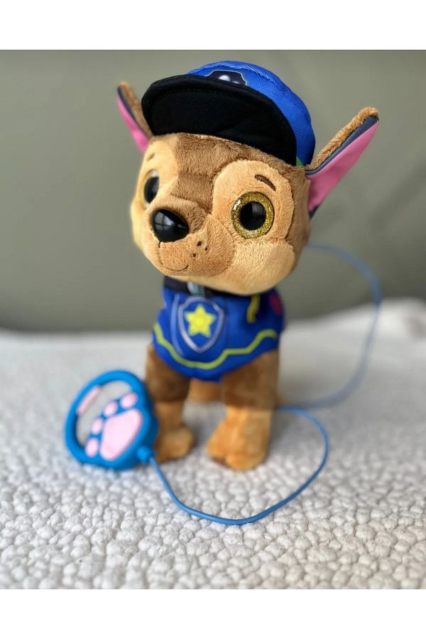 Sekk O Paw Patrol Dog Walking Singing Collared Plush Toy Blue Color Trendyol