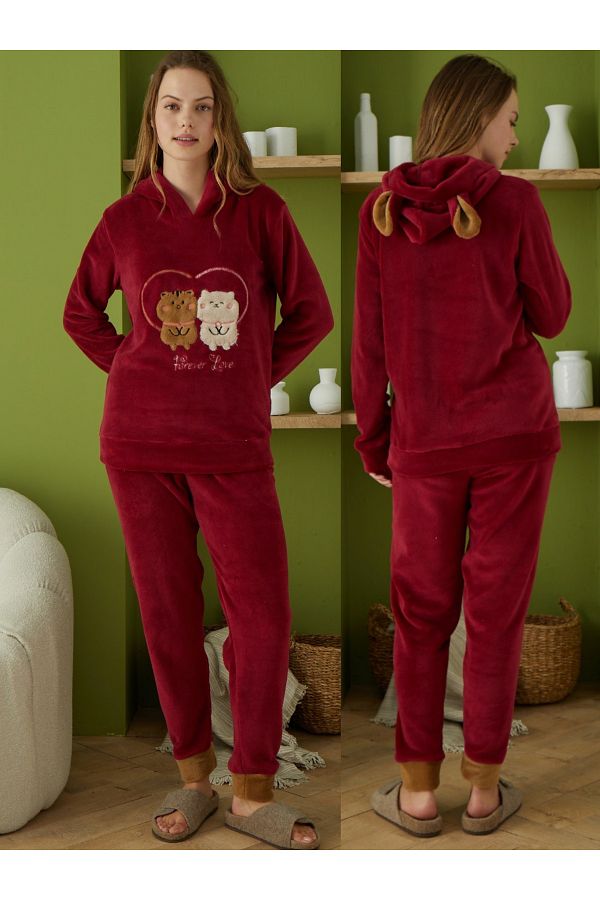 Soft fleece women's pajamas new arrivals