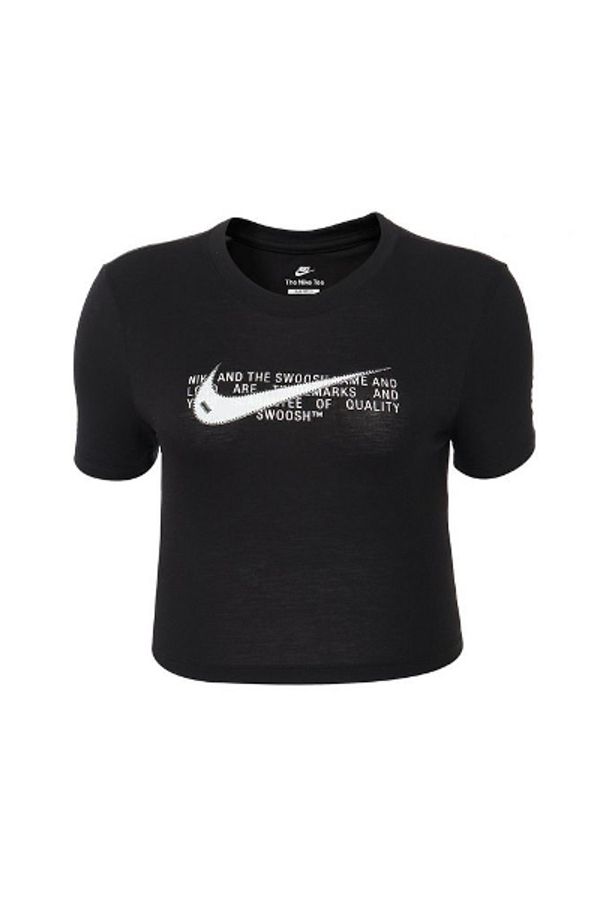 Nike T Shirt Damen Madchen Schwarz Trendyol