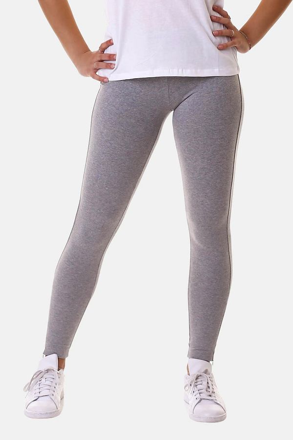 Champion Leggings Gray Normal waist Trendyol