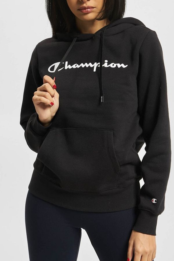 Champion Sweatshirt Black Regular fit Trendyol