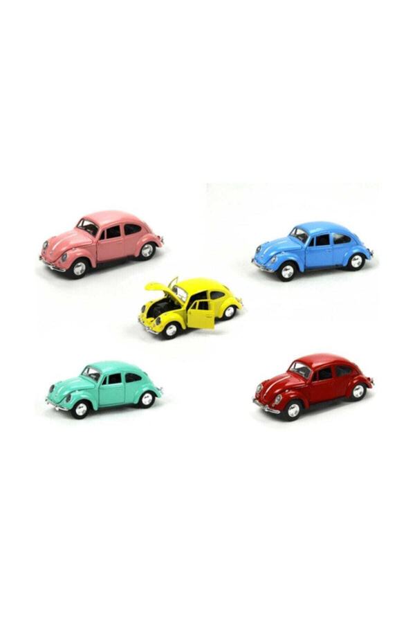 Vardem Oyuncak Araba Çek Bırak Pastel Renkli Die Cast Kaplumbağa 1:36