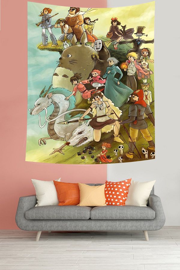 Spirited away wall tapestry online