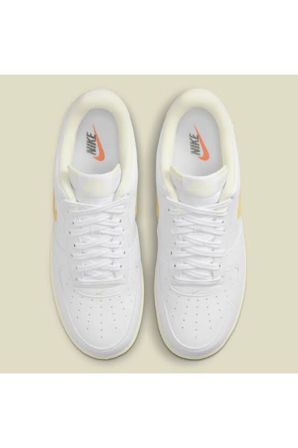 Nike white flat shoes store